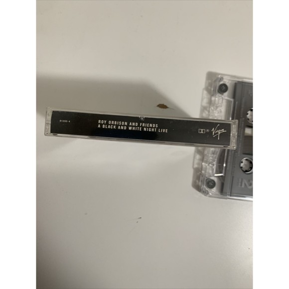 ROY ORBISON AND FRIENDS A Black And White Night Live Cassette Tape 1989 Rock - Picture 4 of 5